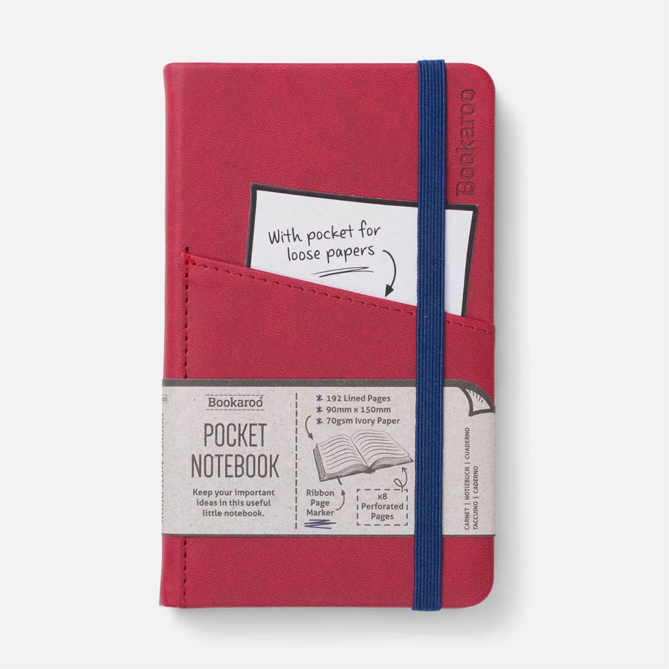 if USA - Wholesale Notebook - Bookaroo A6 Pocket Notebook5