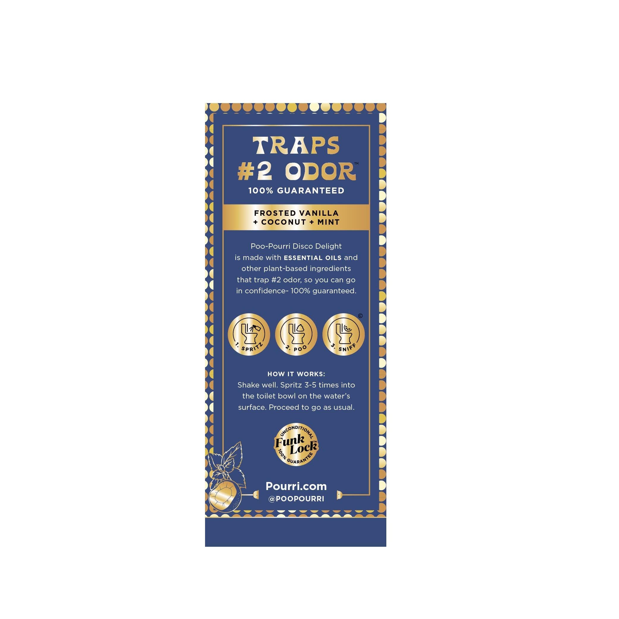 ~Pourri - Wholesale Toilet Spray - Holiday Poo~Pourri -  Disco Delight 2 oz Boxed5