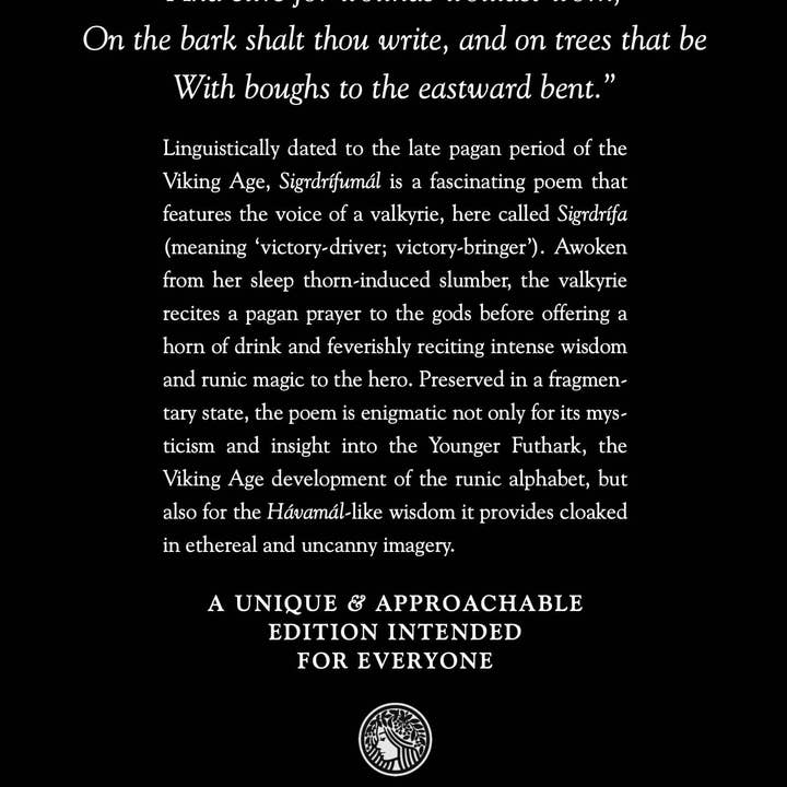 Hyldyr - Wholesale Book - Adult - The Comparative Sigrdrífumál7