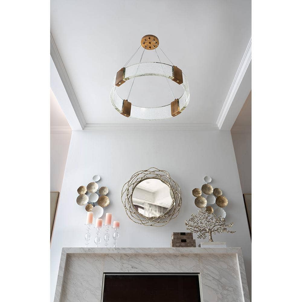 A&B Home Group Inc. - Wholesale Chandelier/Hanging Light - 27.5x27.5x27.5" Chandelier (Large) - Gold6