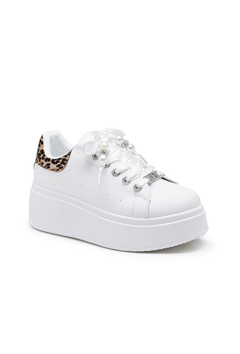 LADY GLORY – wholesale Lifestyle trainers – Women′s – Beaded platform sneakers11