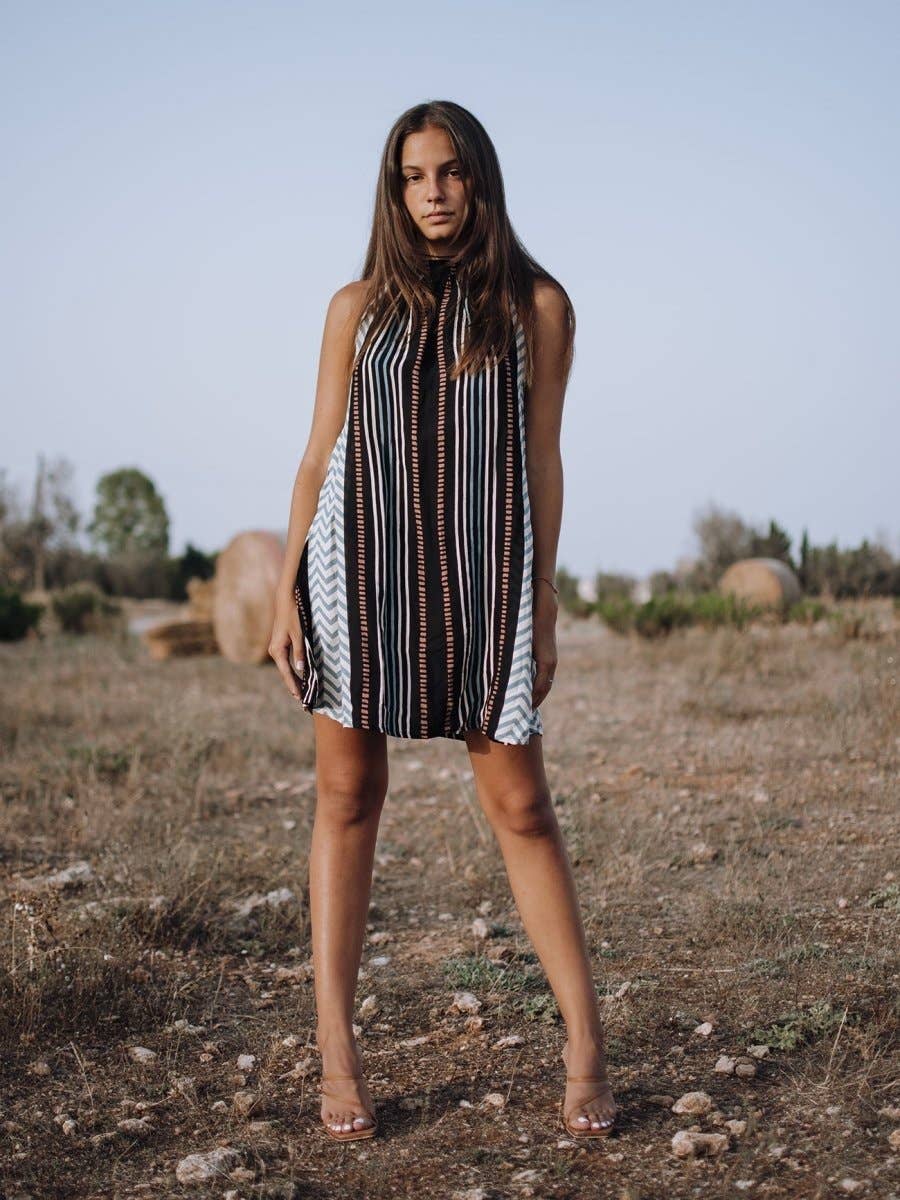 Bijondo - Venta al por mayor Vestido - Mujer - Vestido corto de rayón Mariana13