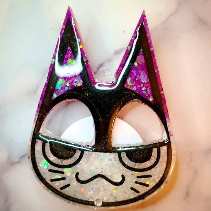 The Witchin Waifu - Wholesale Sleutelhanger - Dames - Animal Crossing Cat Villager geïnspireerde zelfverdediging sleutelhanger