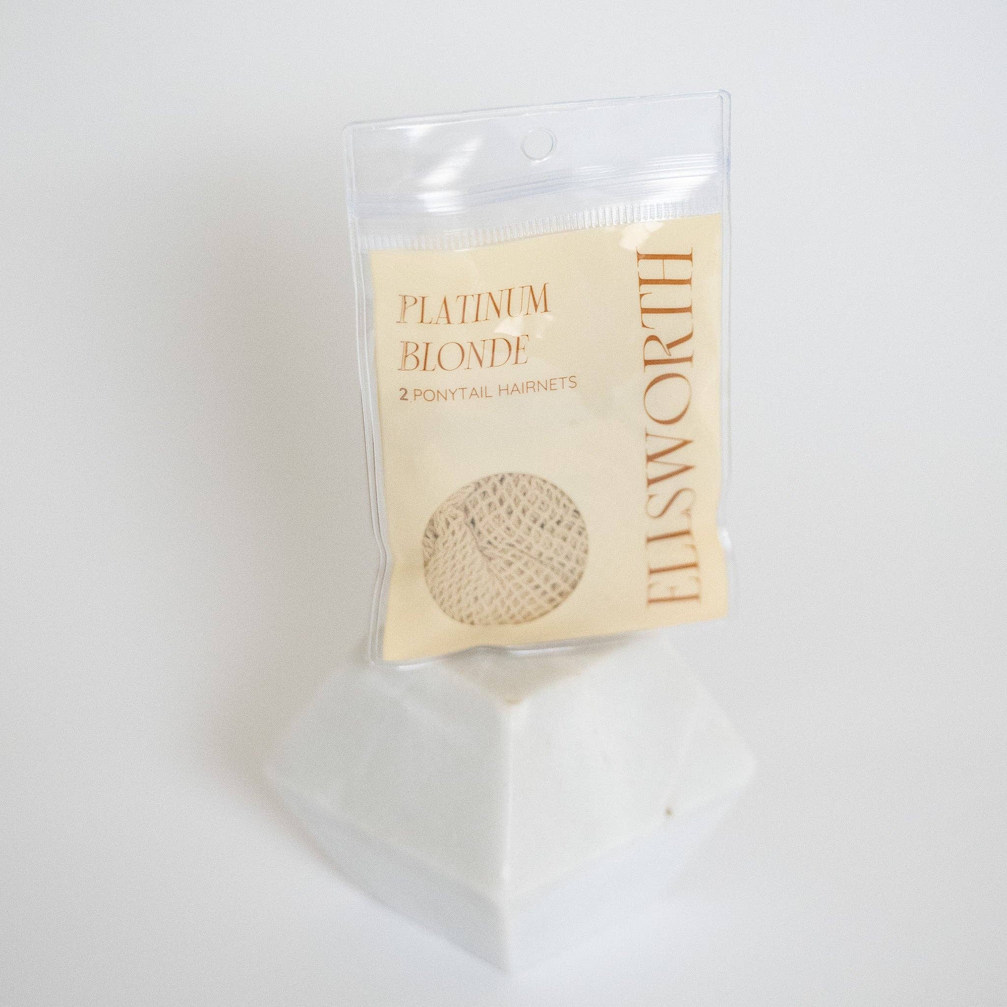 Ellsworth Official - Wholesale Hair Accessories Set - Women's - Platinum Blonde Hairnet (Pack of 2)6