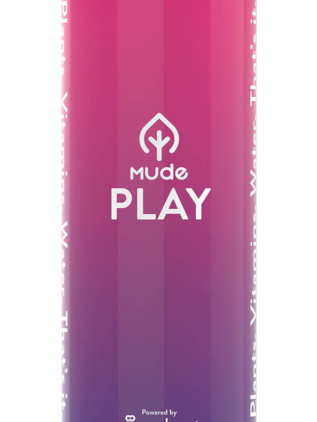Mude Play | Natural Energy Drink | Green Tea and BCAAs for wholesale by The Naked Collective