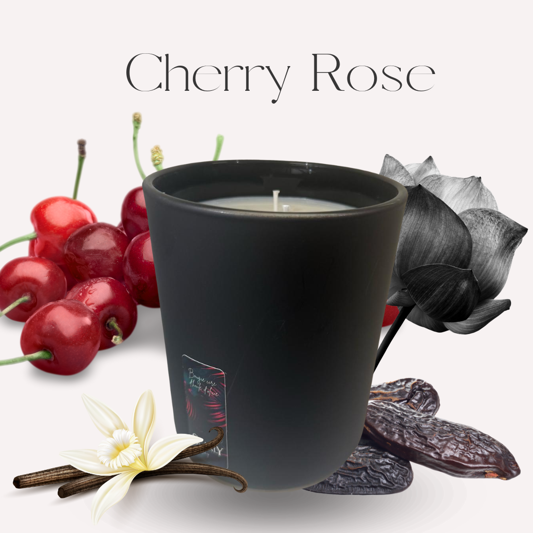 Scarly Shop - Wholesale Jar/Filled Candle - Cherry rose5