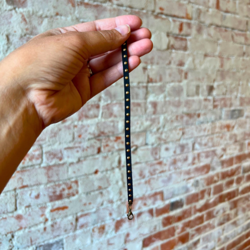 Brand Dandee - Wholesale Hat Accessory - Women's - Studded Leather Hat Chain2