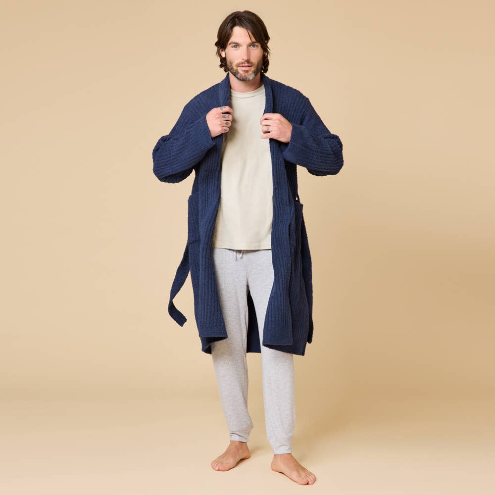 Softies – Engroshandel Morgenkåbe - Herre – Tag 10 Mænds Rib Marshmallow Badekåbe5