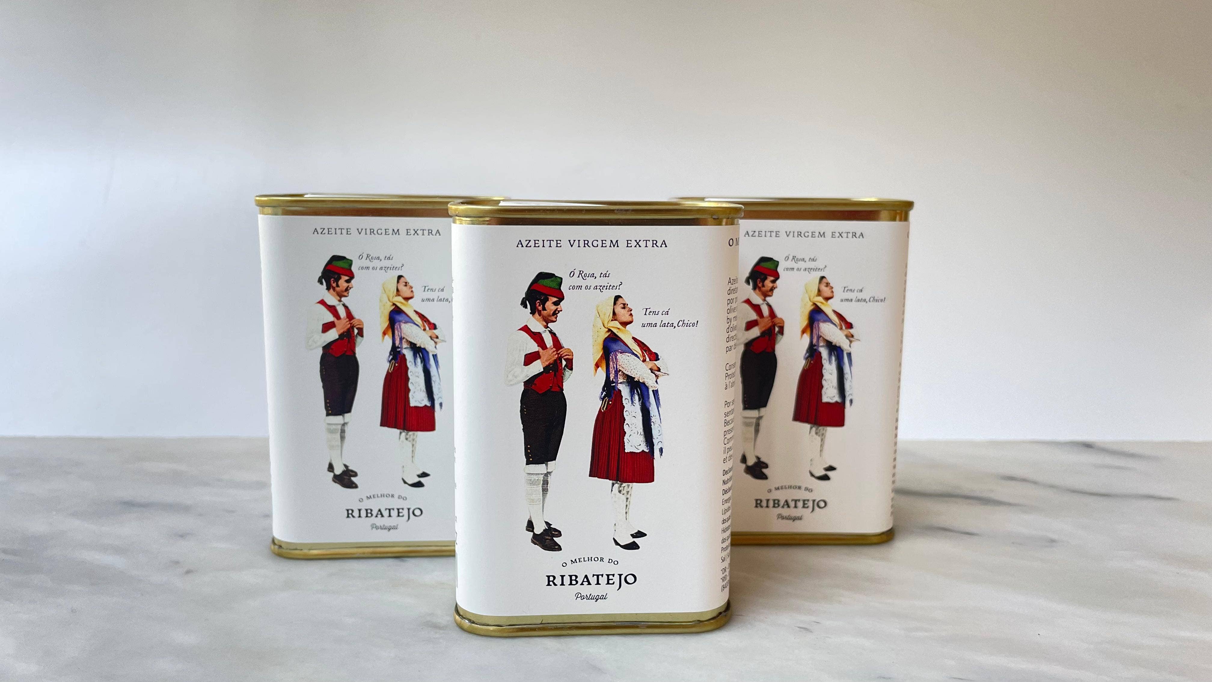 O Melhor do Ribatejo - Vendita all'ingrosso Olio d'oliva - Olio Extra Vergine di Oliva Portoghese 'Galega' - Latta da 200 ml2