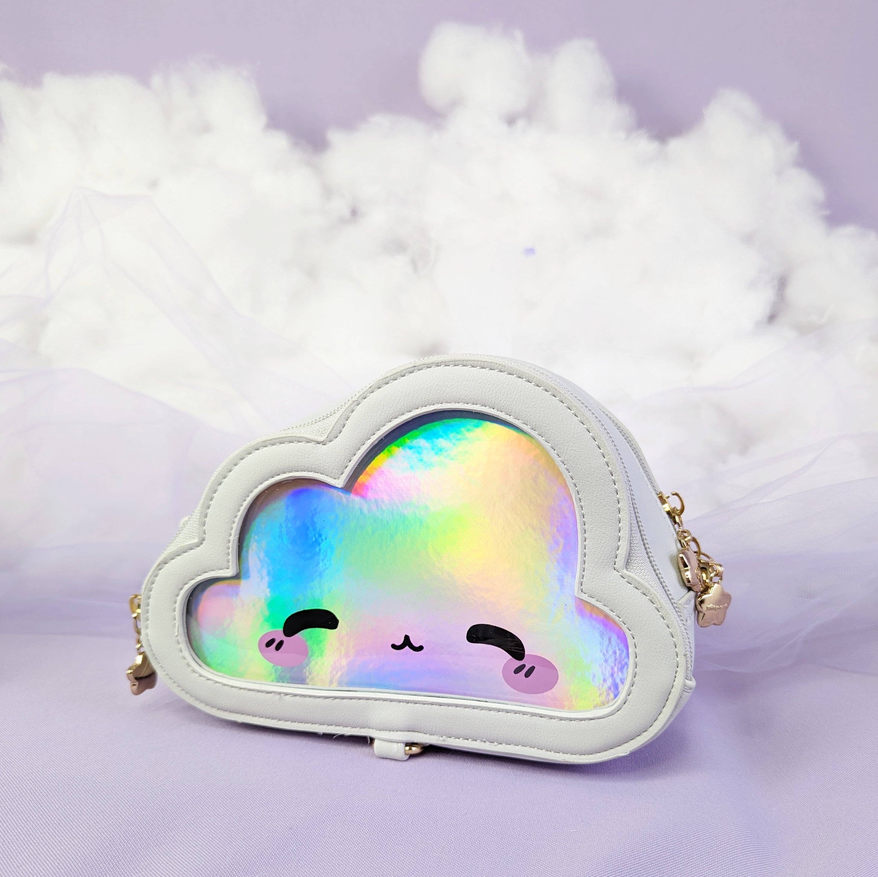 Kittynaut - Wholesale Crossbody Bag - Women's - Cloud Ita Bag - Holographic - Small1