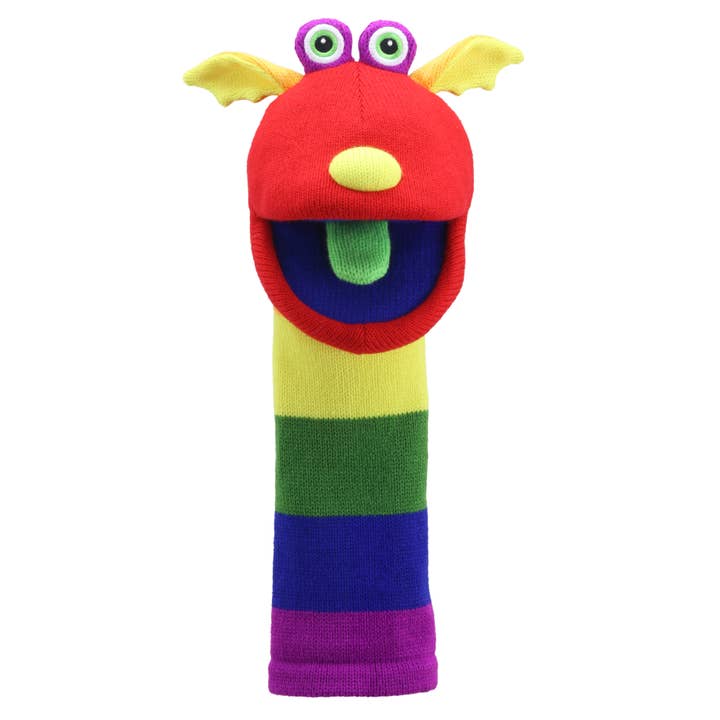 The Puppet Company (US) - Wholesale Puppet - Kids & Baby - Rainbow Puppets: Sunny - Eco Knitted