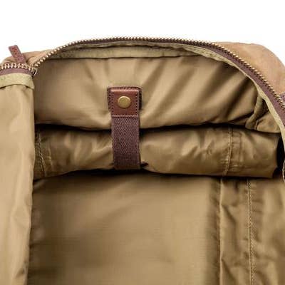 Mission Mercantile Leather Goods - Wholesale Weekender Bag - Unisex - Campaign Waxed Canvas Medium Duffle Bag7