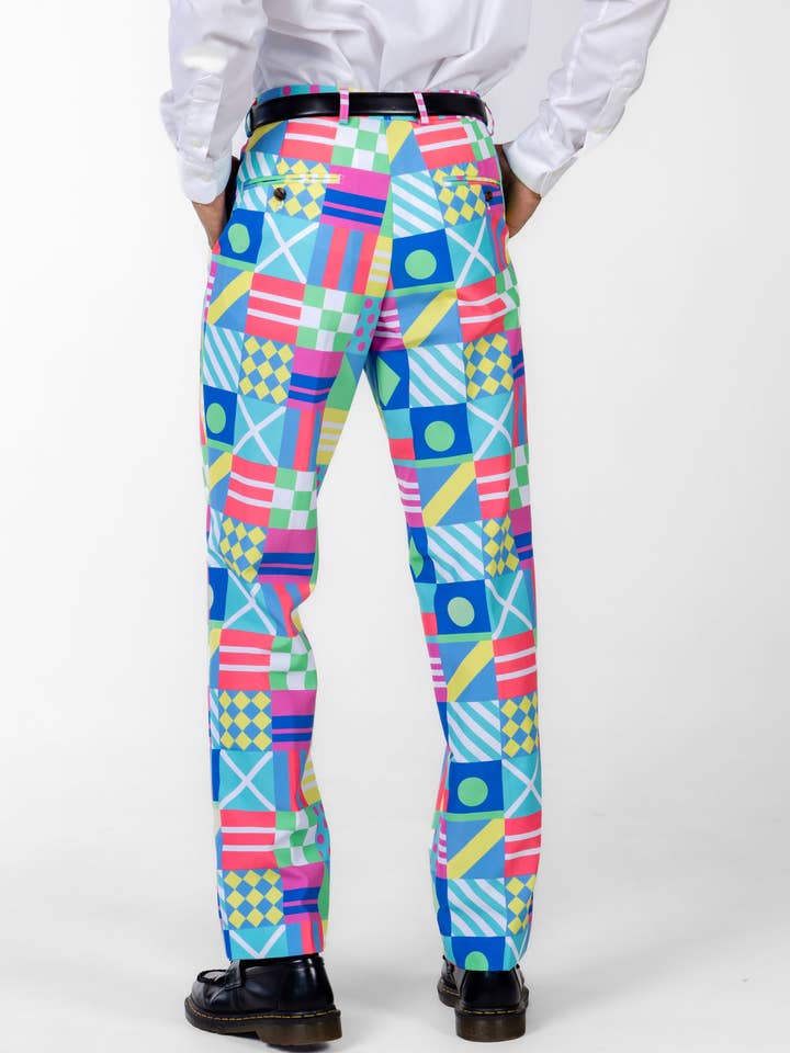 Shinesty, Inc - Wholesale Suit Pants - Men's - Suit Pants | The Kentucky Secretariat Derby Flag Pants