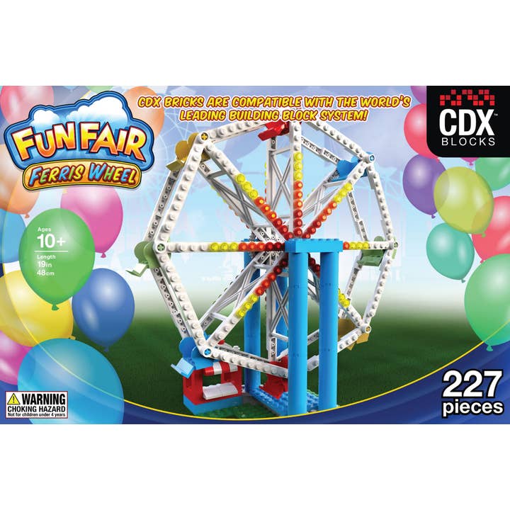 Coaster Dynamix - Wholesale Building Set - Kids - Fun Fair Ferris Wheel