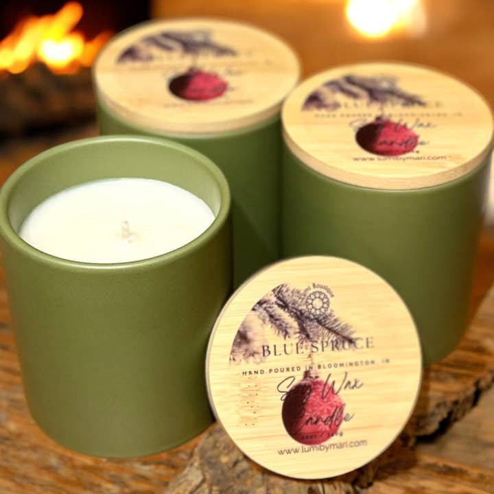 Ceramic Tumbler Candle for wholesale by LumiByMari