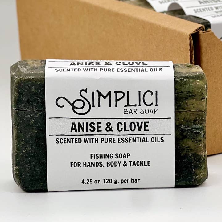 SIMPLICI Anise & Clove Natural Soap (w/ essential oils) for wholesale by Simplici Soap Factory