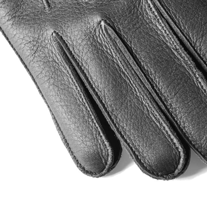 Maestrale Napoli - Wholesale Gloves - Women's - Deerskin Touchscreen Leather in Notte Black