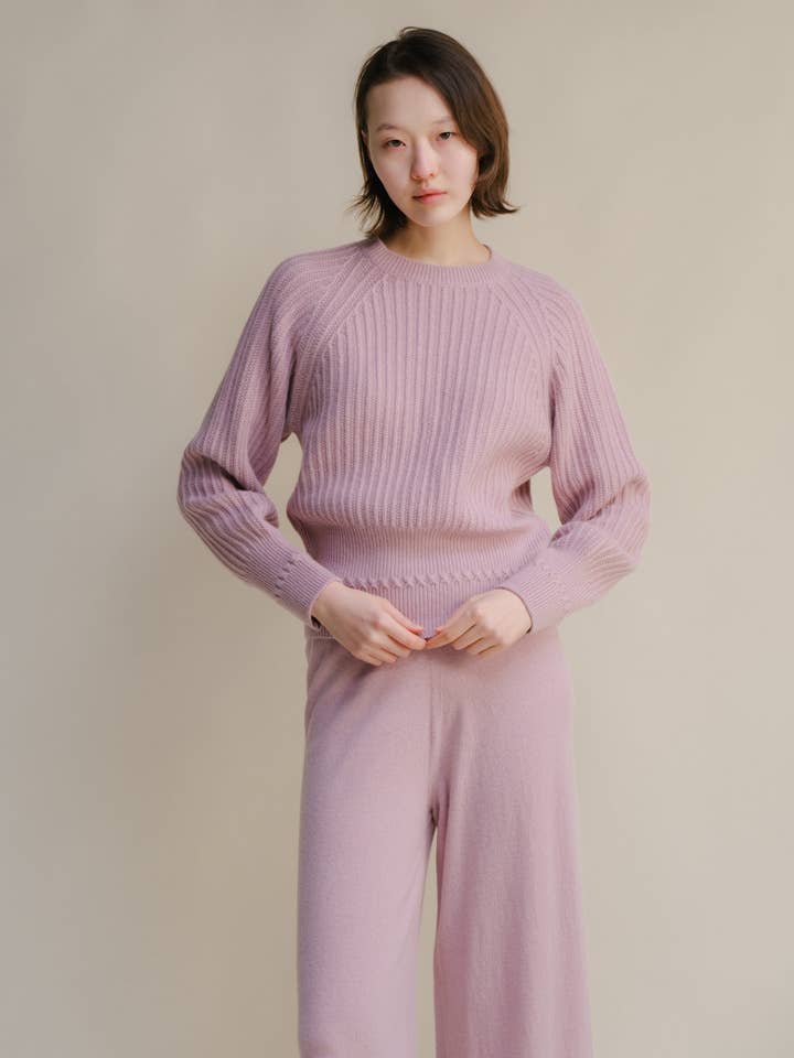 Lèmme - Wholesale Knit Sweater - Women's - Cashmere Mix Crewneck Raglan Sweater24