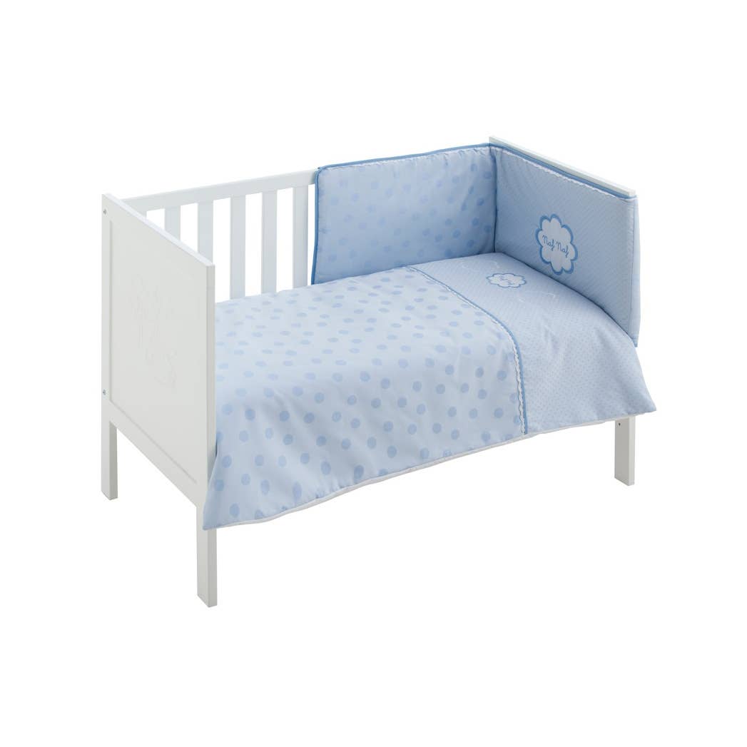 S&P NEWBORN, S.L.(Naf Naf ) - Wholesale Bed - Kids & Baby - SET NORD+PROT 100% COT BORD THREE CHIC1