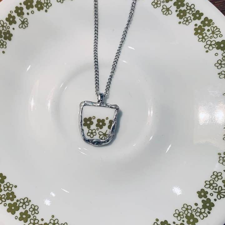 Beautifully Broken- Upcycled Jewelry + Accessories - Wholesale Pendant/Charm Necklace - Corelle Spring Blossom Necklace Assortment 0