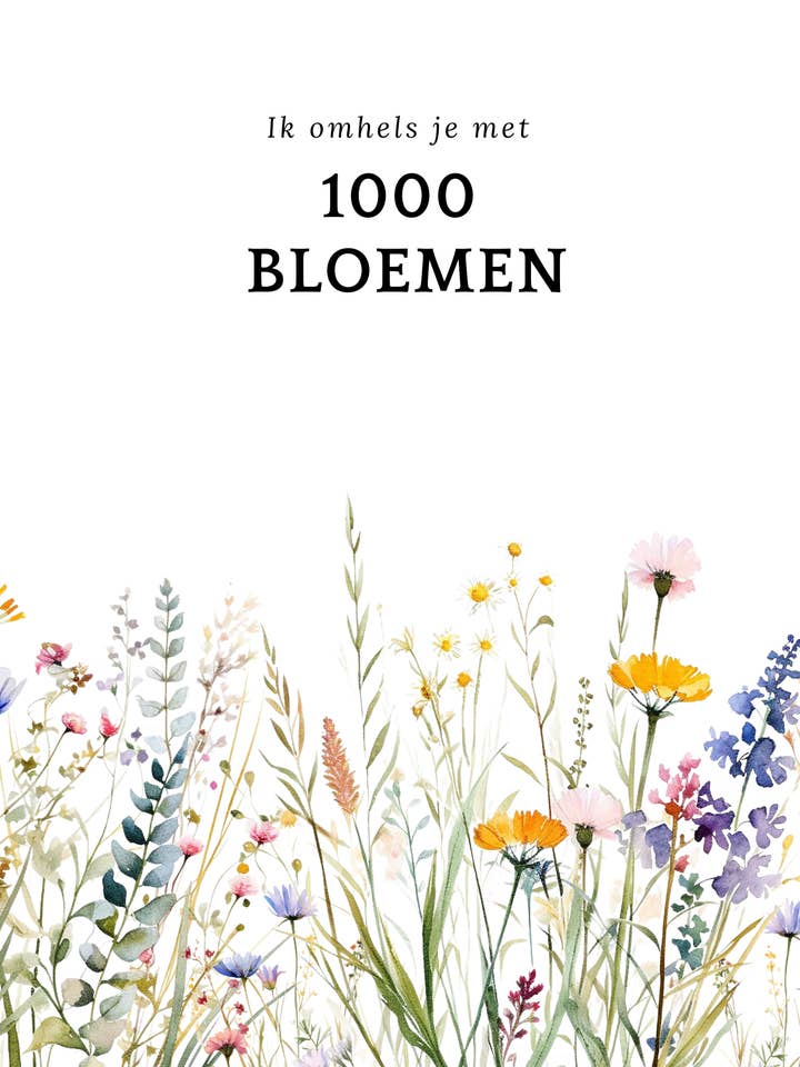 Sustainable postcard Ik omhels je for wholesale by Mookstories