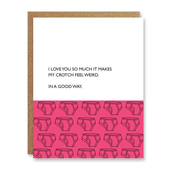 Crotch Card for wholesale by Boo To You