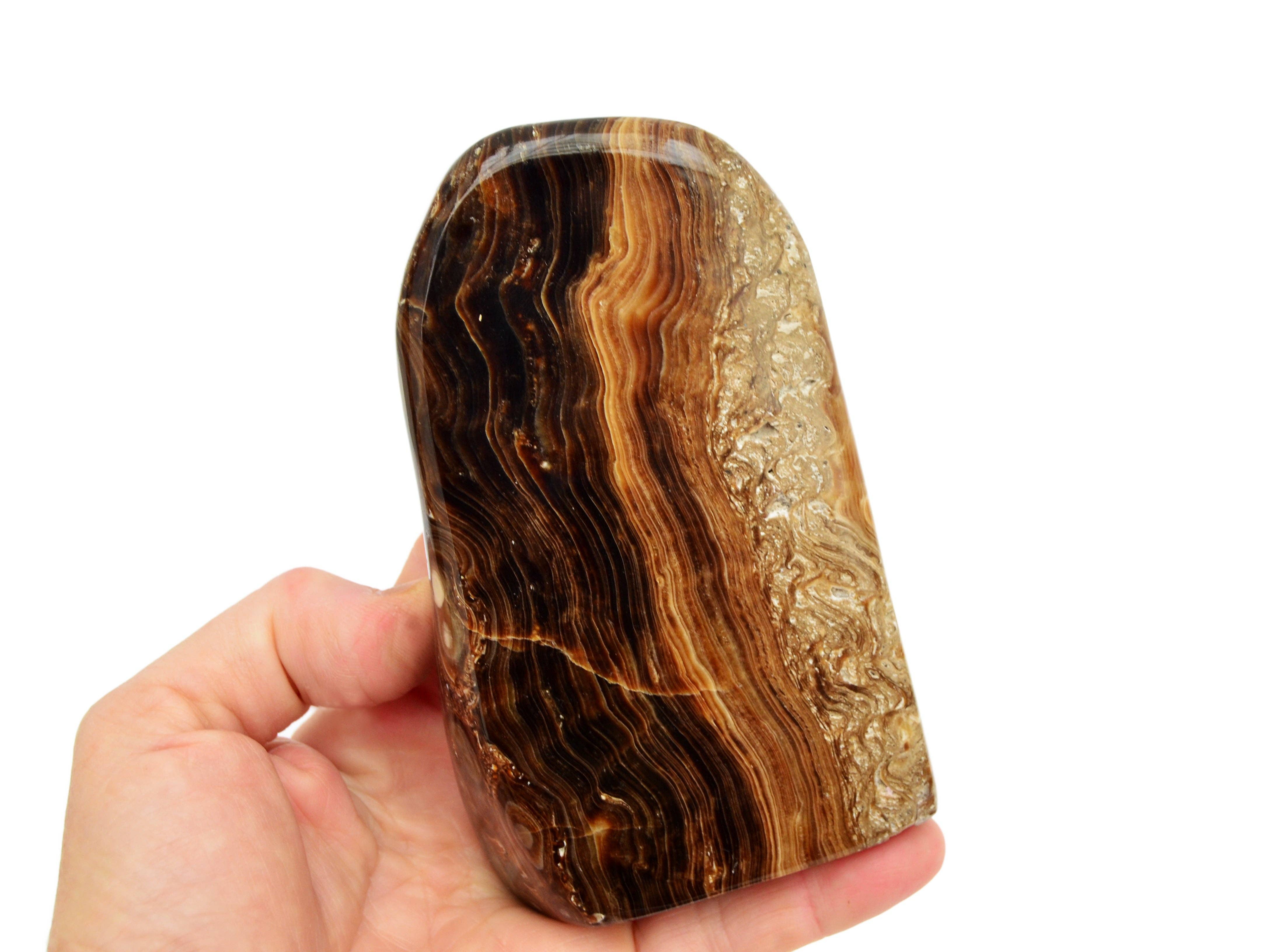Kaia & Crystals - Wholesale Spiritual Stone/Crystal - Chocolate Calcite Free Form Mineral (100g - 700g)9