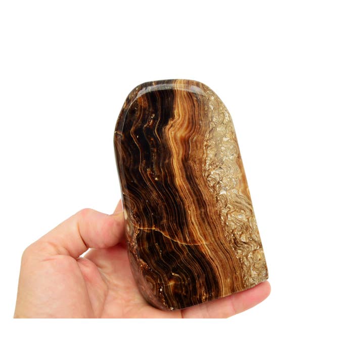 Kaia & Crystals - Wholesale Spiritual Stone/Crystal - Chocolate Calcite Free Form Mineral (100g - 700g)9