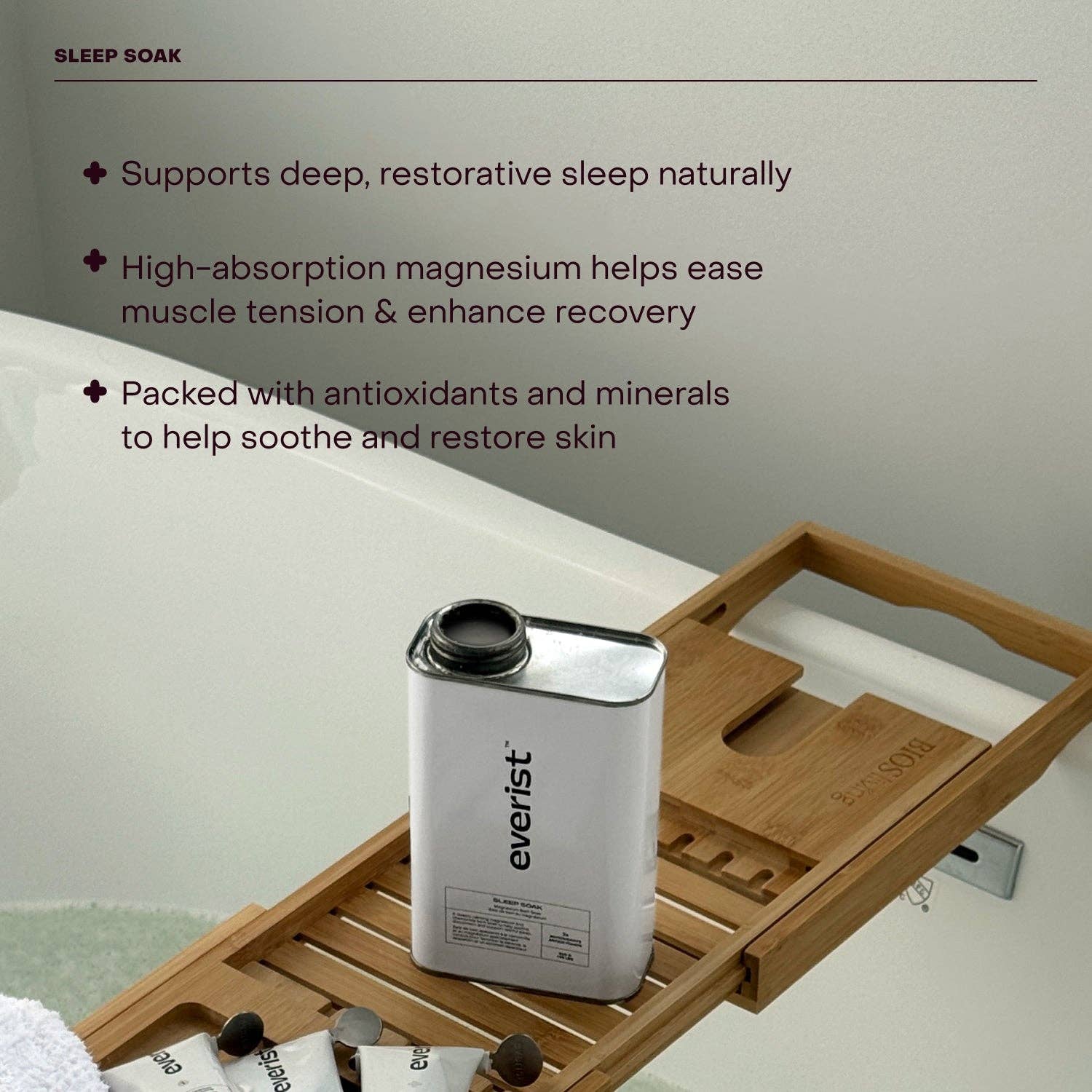 Everist - Wholesale Bath Soak/Milk - Sleep Soak Magnesium Bath Soak2