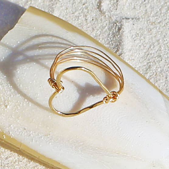 “Heart” rings for wholesale by la plagette sauvage