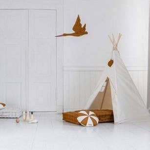 Moi Mili - Wholesale Tent - Kids - “Beige” Teepee Tent