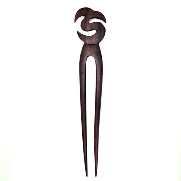Nusantara Inc. - Wholesale Hair Pin - Ebony Carved Hairsticks - $216