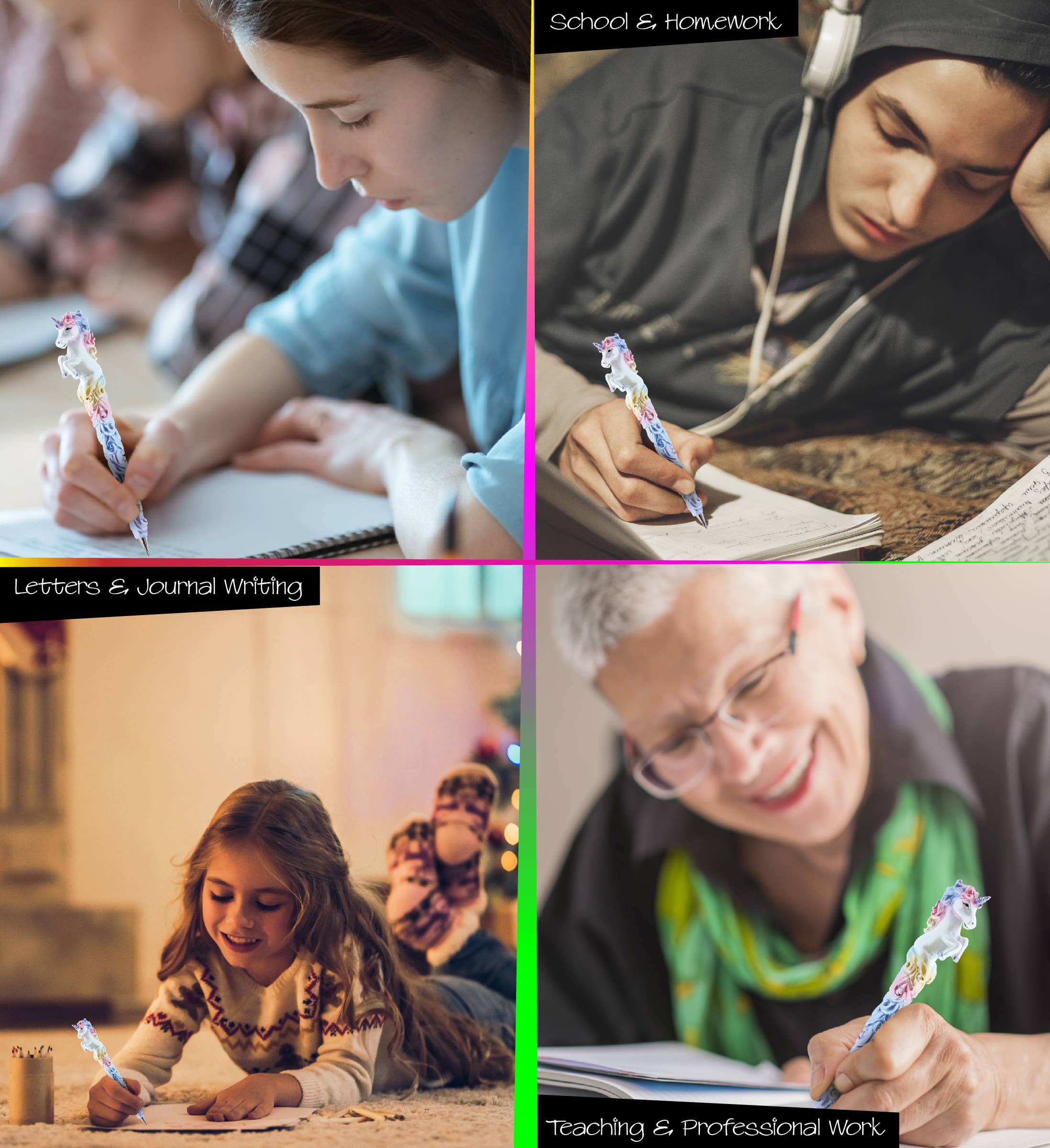 Cota Global - Wholesale Pen - Planet Pen - Sparkle Tail Unicorn2