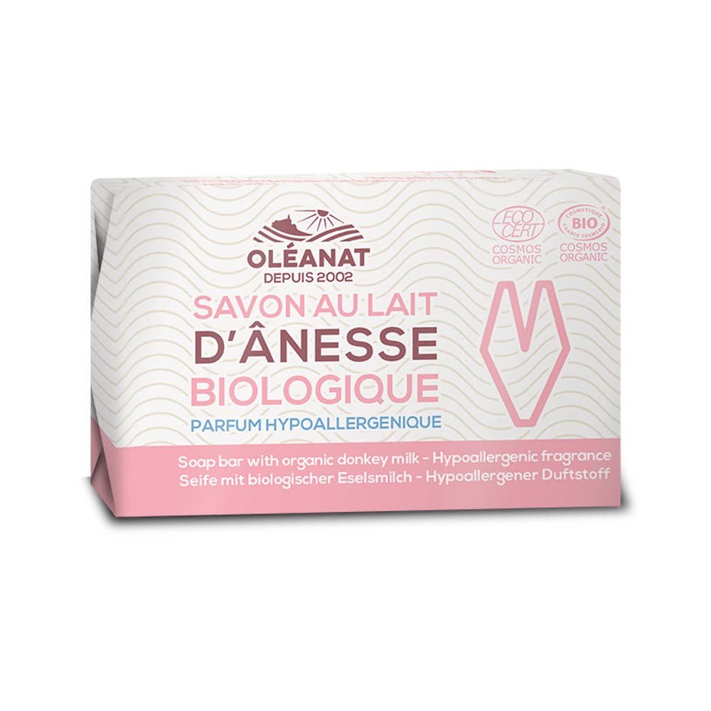 mOrganics Beauty - Wholesale Bar Soap - Oleanat Organic Donkey Milk Soap Hypoallergenic Fragrance