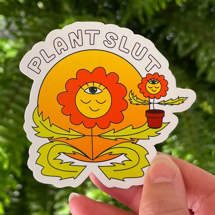 Plant Slut Zen Sticker for wholesale by Plant Slut