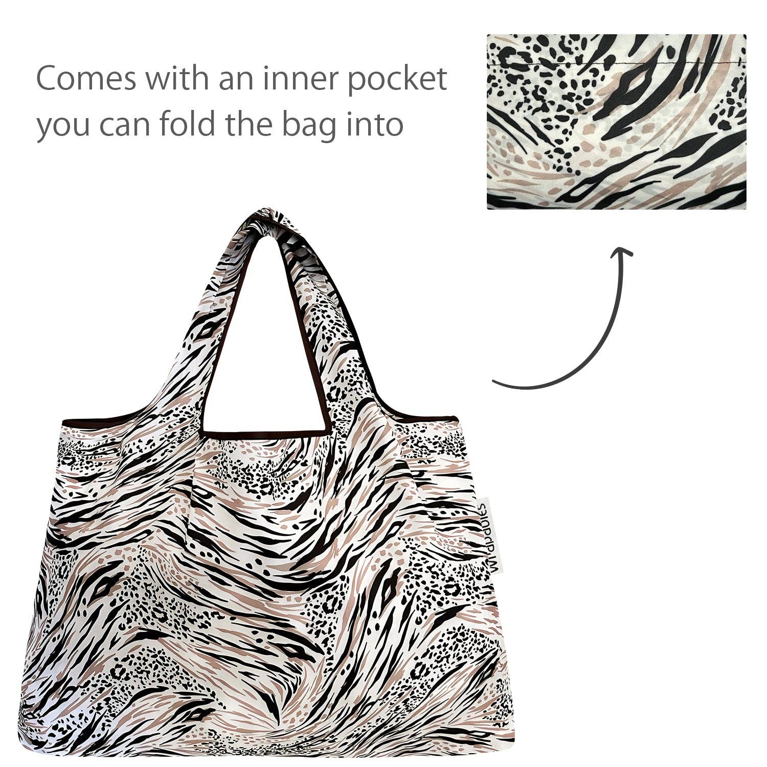 Wrapables.com - Wholesale Grocery/Shopping Bag - Wrapables Large Foldable Tote Nylon Reusable Grocery Bags154