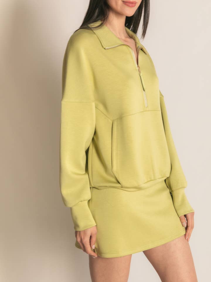 P. CILL – wholesale Sweatshirt - Dam – P. CILL Butter Modal tröja med dragkedja54