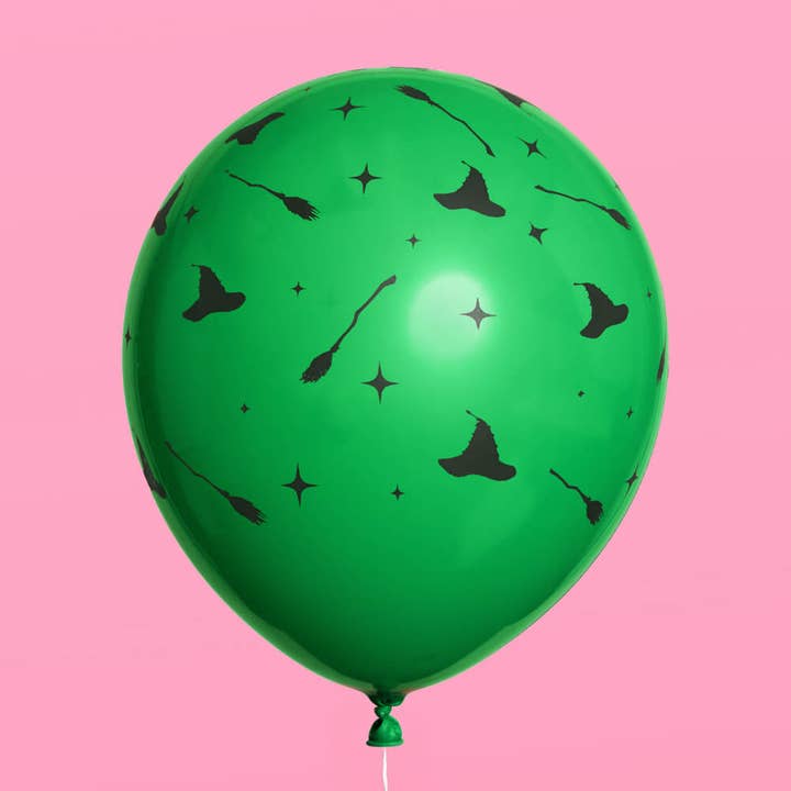 xo, Fetti - Wholesale Balloon - Pink Green Witch Balloons | Halloween Party Decor, Witch4