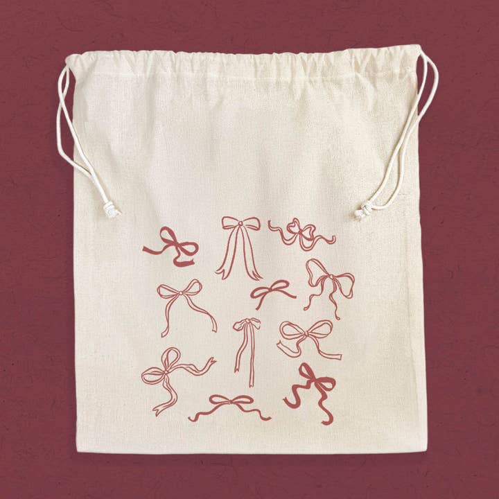 Sacs à cordon en coton pour la vente par Boheme Bliss