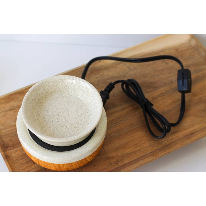 Nova Candle Co - Wholesale Wax Warmer - Bamboo Electric Wax Melt Warmer3