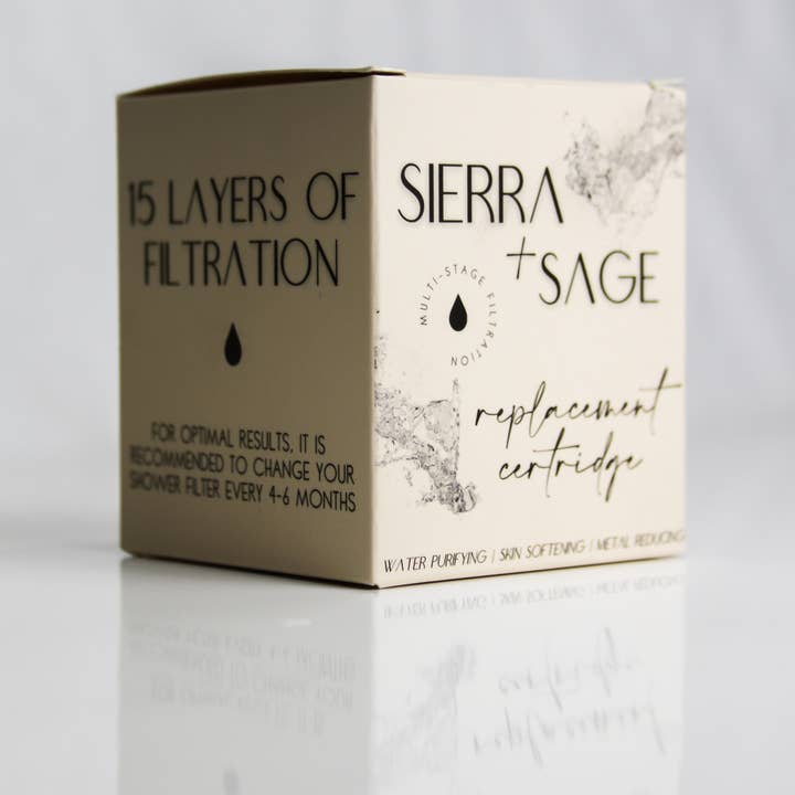 Sierra & Sage - Wholesale Shower Head - Shower Filter Cartridge1