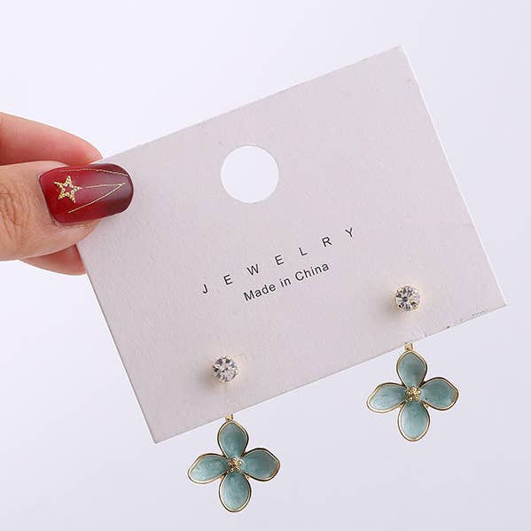 Simple Elegance Petal Earrings for wholesale by Plush Looks