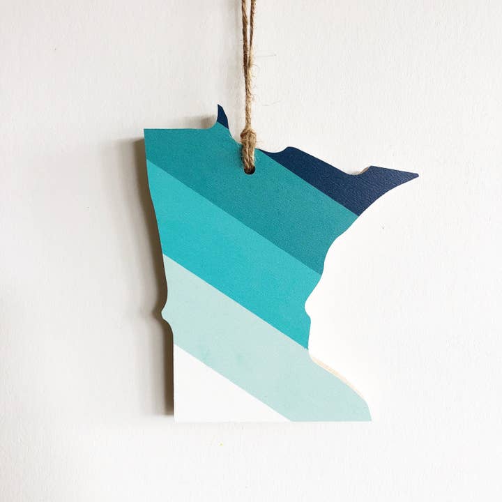 Hemlock & Heather - Wholesale Ornament - Comal Stripes State Ornaments30