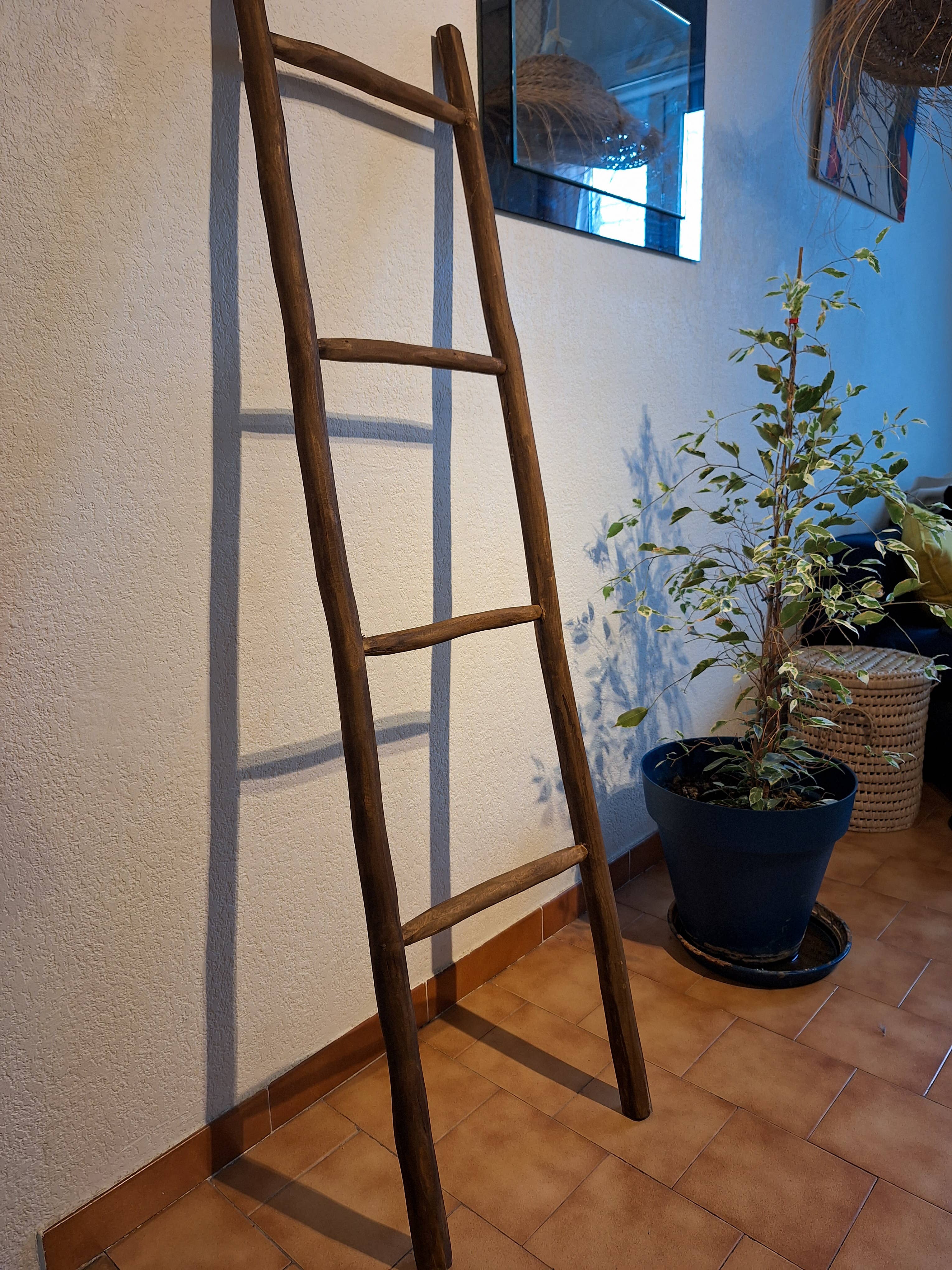 LeBazare - Wholesale Free Standing Shelf - Dark Wood Wall Shelf – Bohemian Spirit2