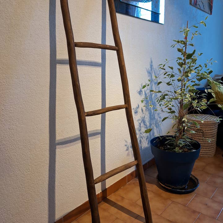 LeBazare – Engroshandel Fritstående hylde – Mørkt træ væghylde – Bohemeånd2