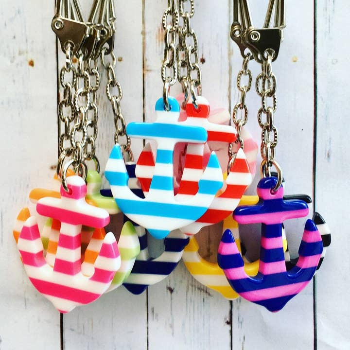 Resin Stripey Anchor Keyring and other Purchase wholesale kutuu. Free returns & net 60 terms on Faire trending on Faire.