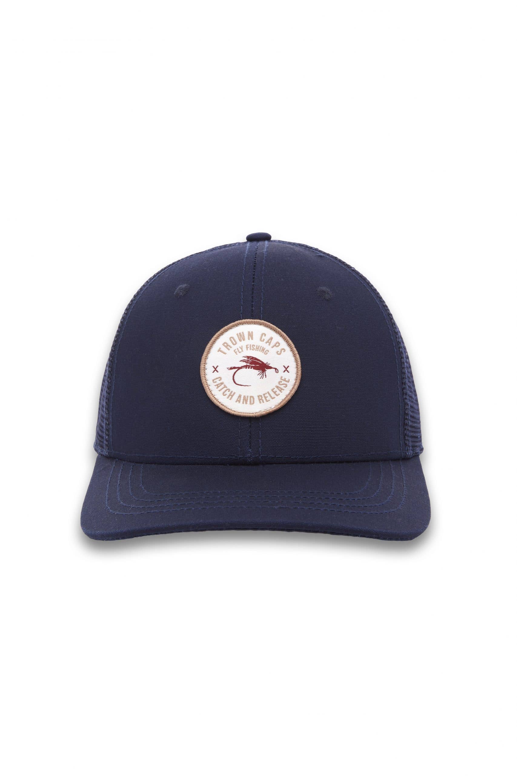 Local Hooker Text Navy/White Hat – Riverbed Threads