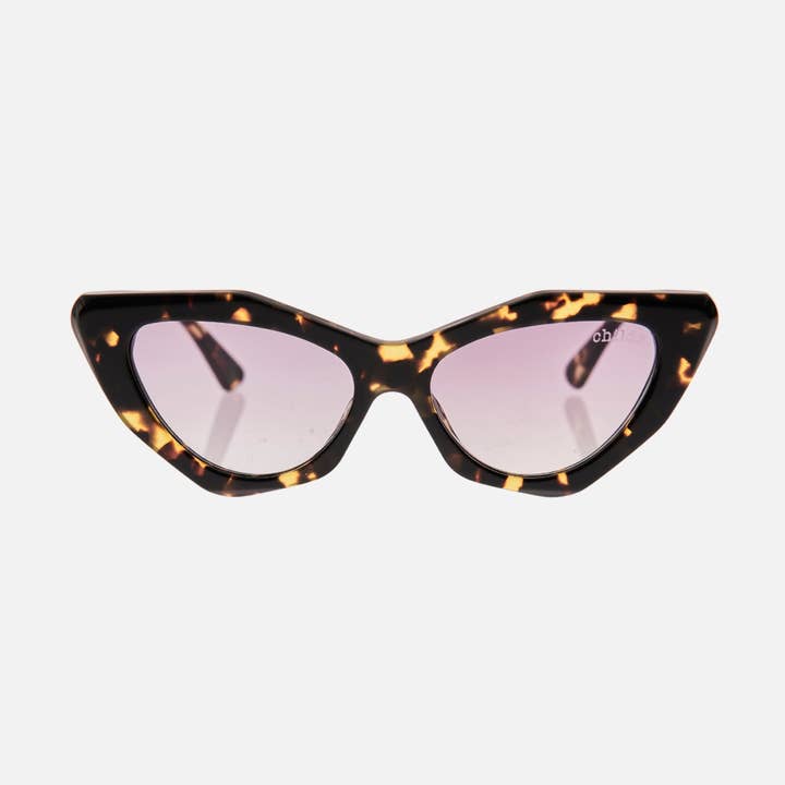 MOOKHI Bio-Acetate Gloss Tort | Amber Gradient Bio Lens for wholesale by Childe Eco Eyewear