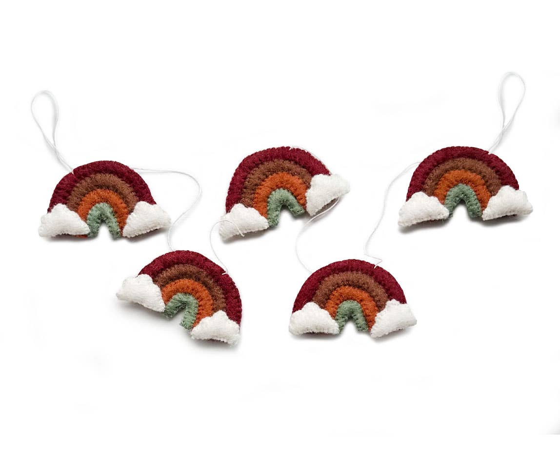 Gamcha - Wholesale Bunting/Garland - Garland, Rainbow, Brown/Orange