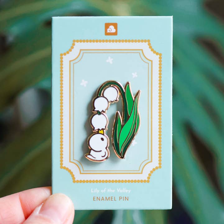 Thousand Skies - Wholesale Lapel Pin/Button - Enamel Pin - Lily of the Valley Duckie6
